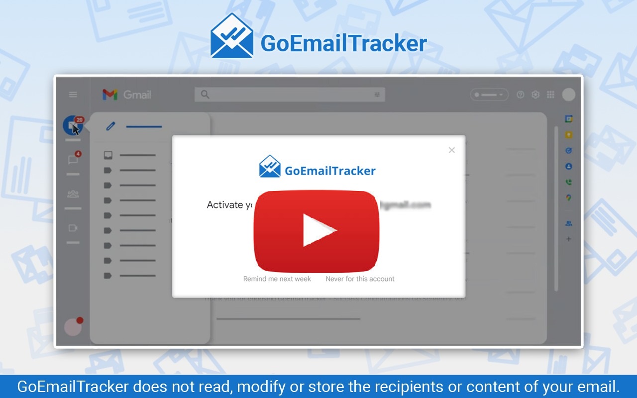 Watch GoEmailTracker in action